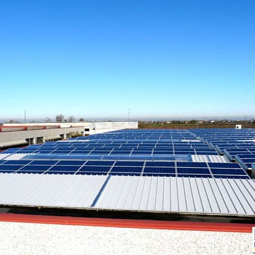 Impianti fotovoltaici per edifici ad utilizzo industriale